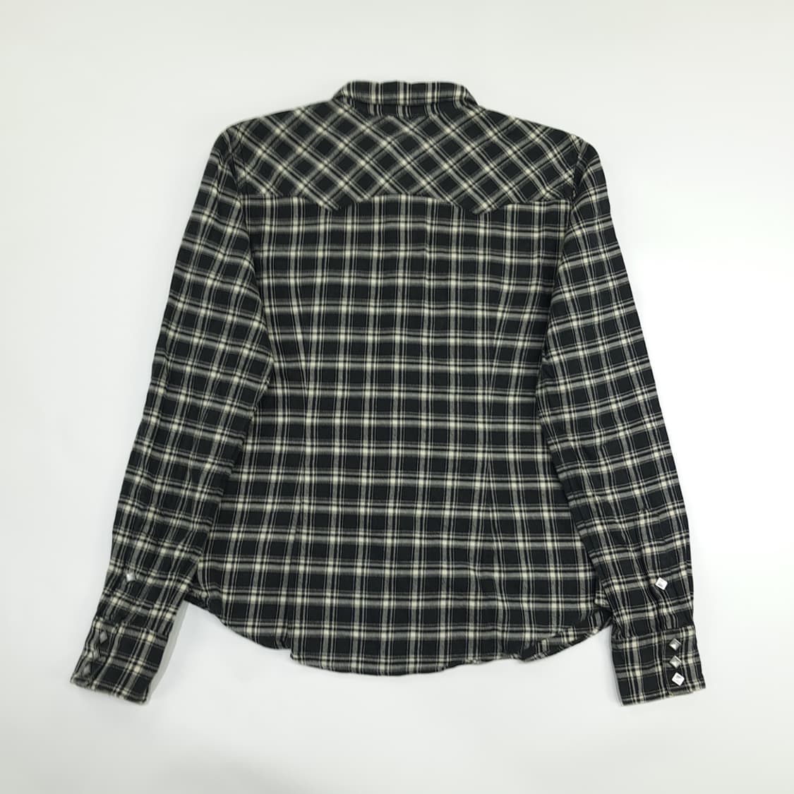 CN449W XL 폴로 랄프로렌 모던 웨스턴 플란넬 체크 긴팔 셔츠 남방 상품이미지7