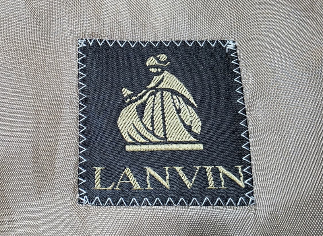 랑방(LANVIN) 정품 글렌체크 실크 블레이져 100 상품이미지5
