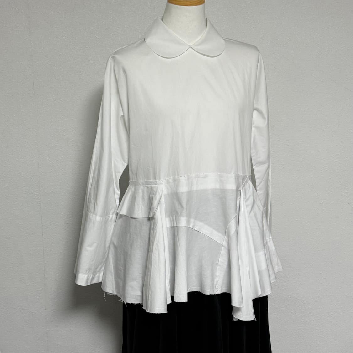 23aw 타오 꼼데가르송 양면 프릴 블라우스 m 상품이미지2