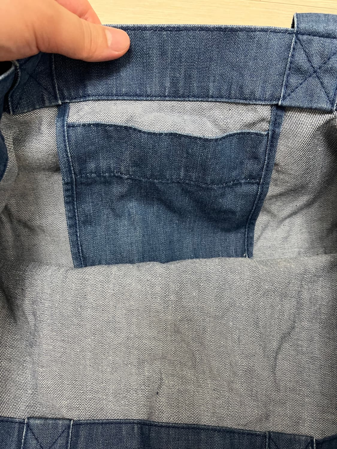 APC 데님 토트백 상품이미지2