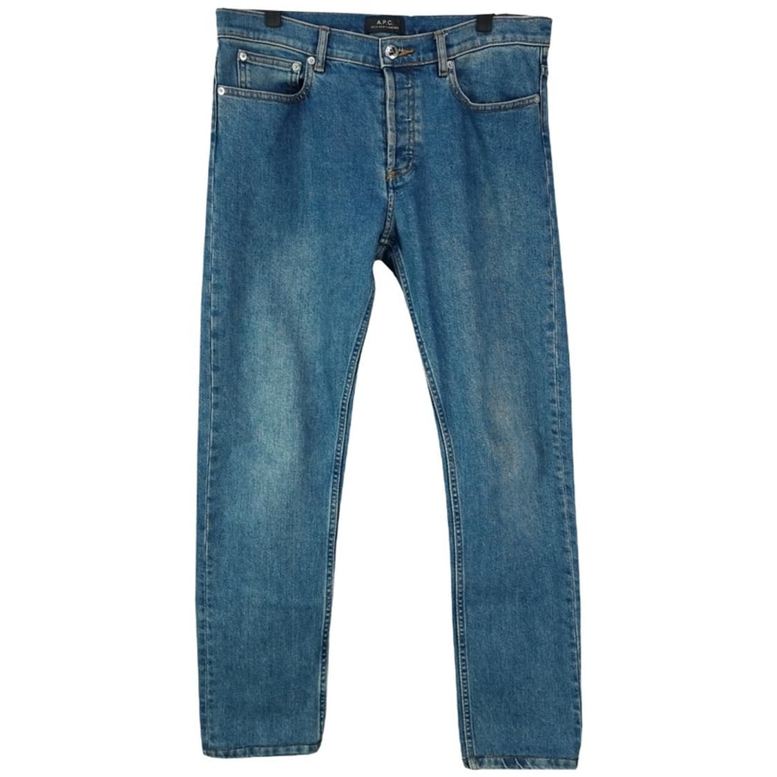 [아페쎄] 쁘디 뉴 스탠다드 슬림핏 데님 팬츠 청바지 P01392 상품이미지2