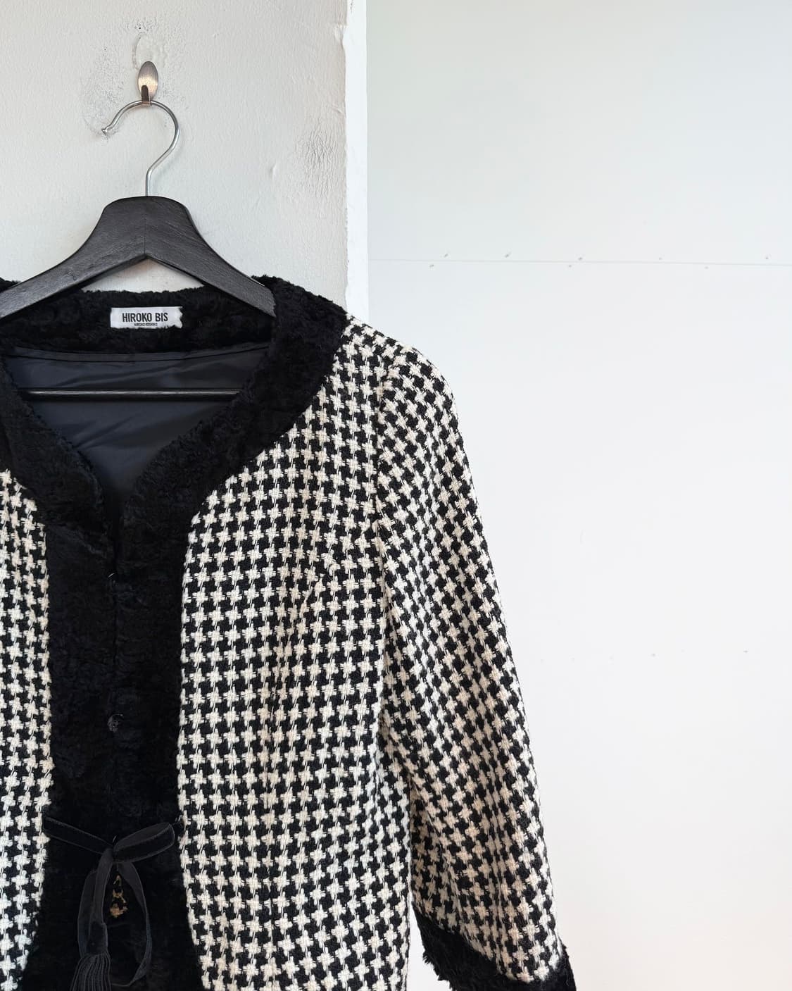 히로코 비스 블랙 하운드투스 자켓  상품이미지5
