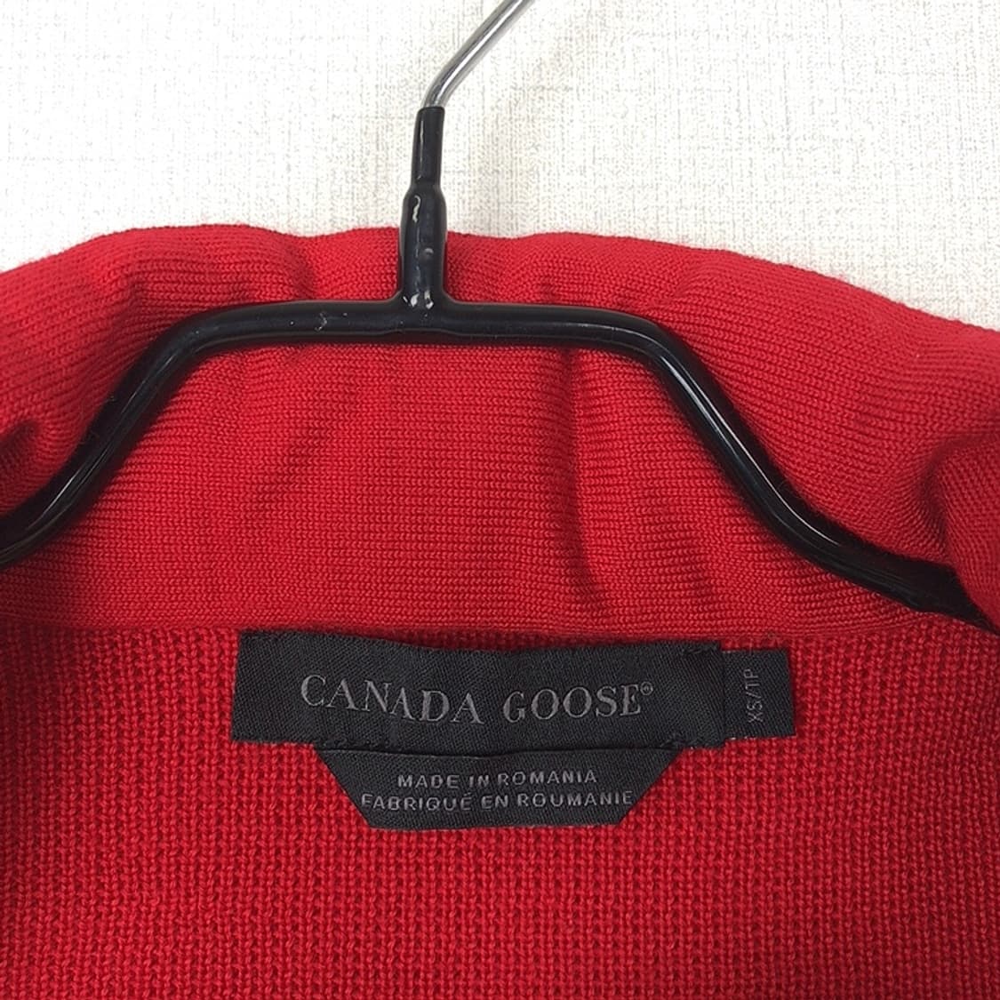 캐나다구스 하이브릿 니트 구스다운 자켓 여성XS 상품이미지6