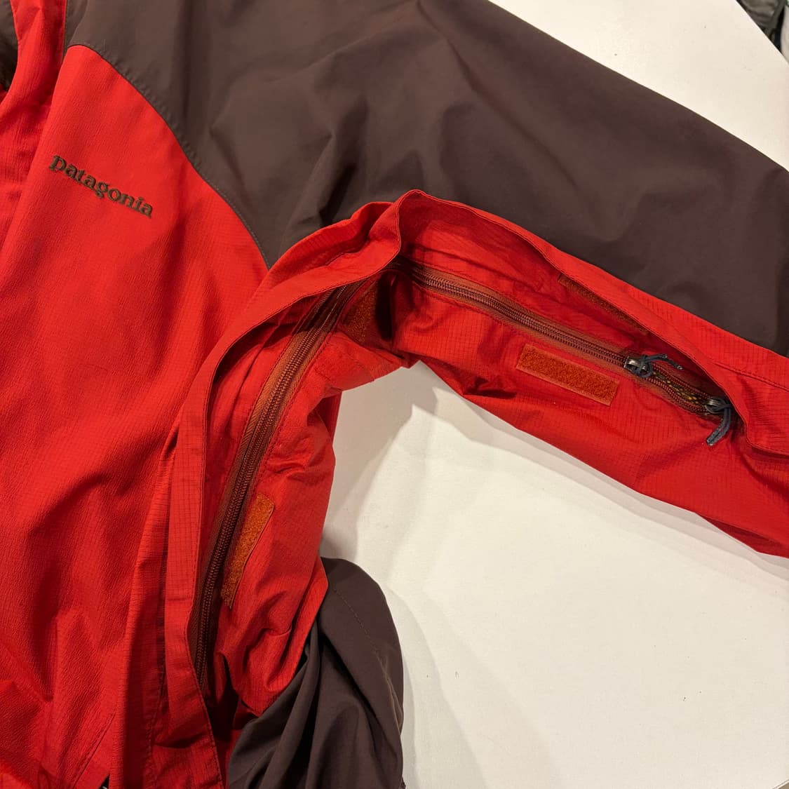 [M] 파타고니아 고어텍스 자켓 레드/브라운 B224 상품이미지9