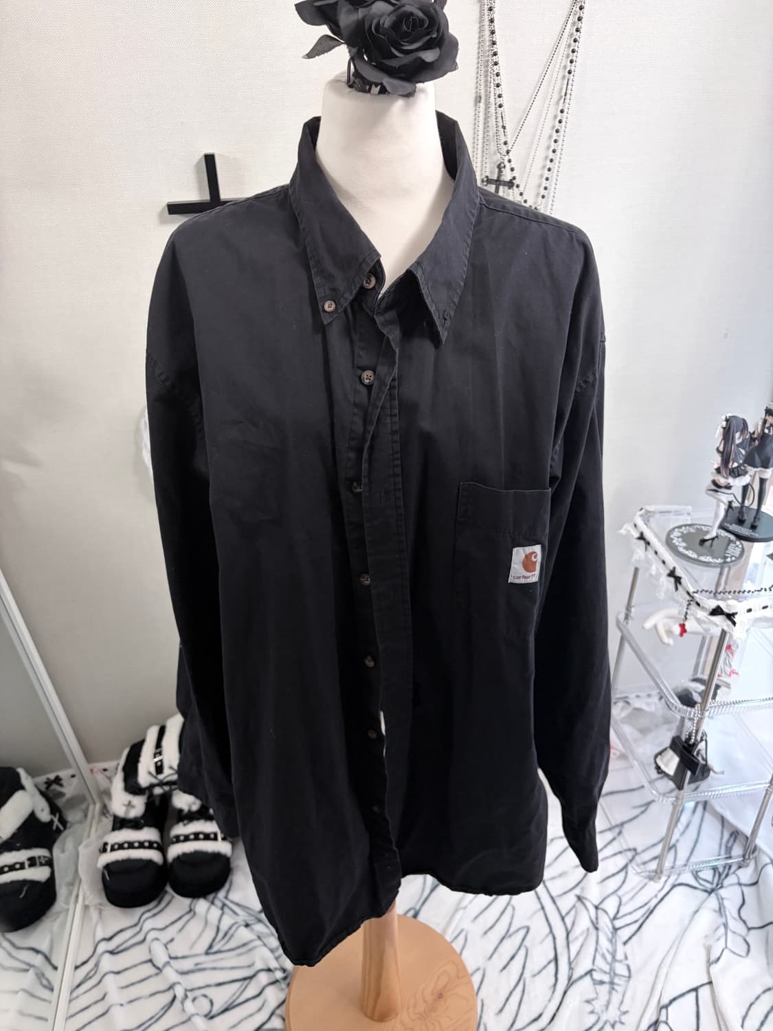 칼하트 오버핏 셔츠 상품이미지3