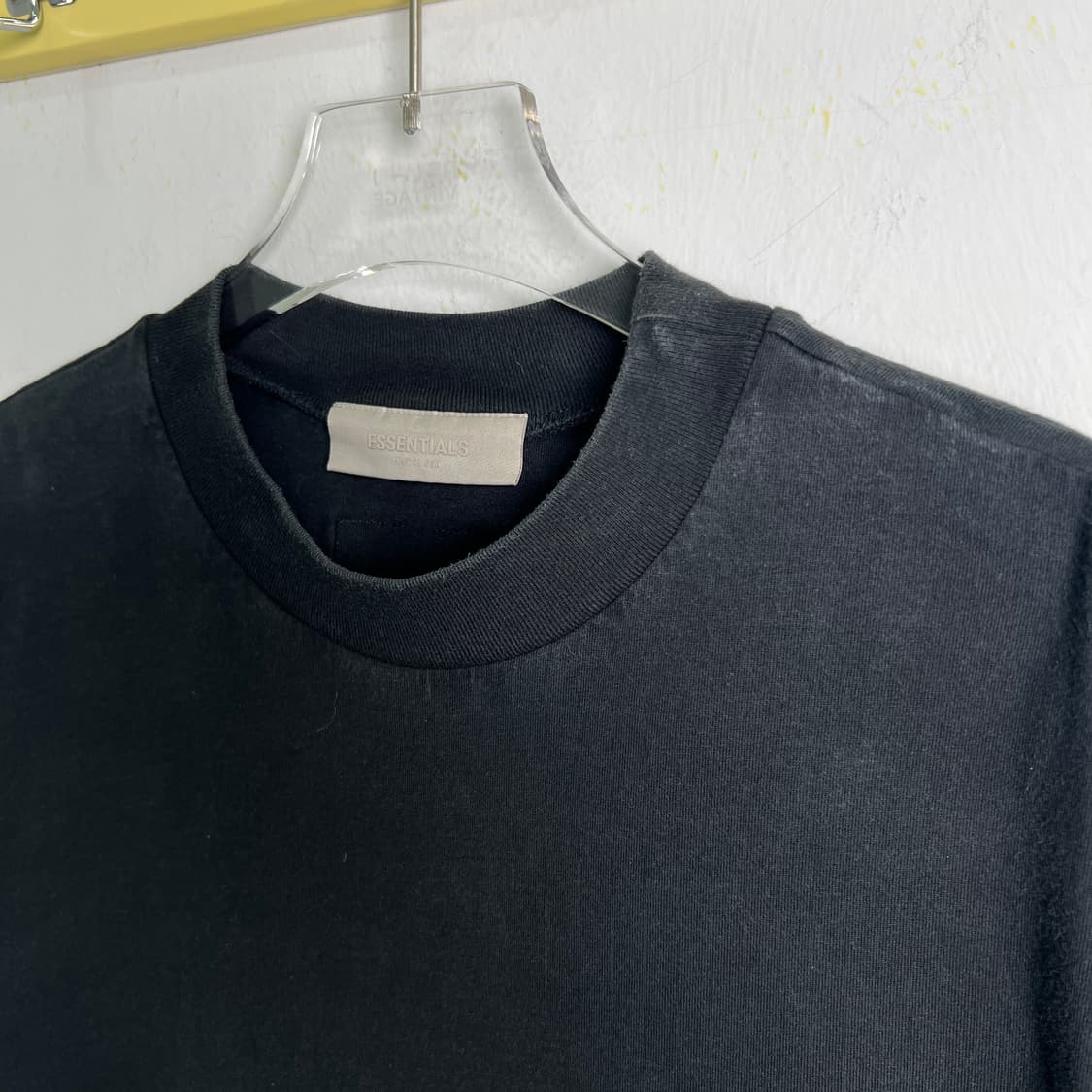 21ss 피어오브갓 에센셜 블랙 3D 백로고 반팔 티셔츠 M 상품이미지9