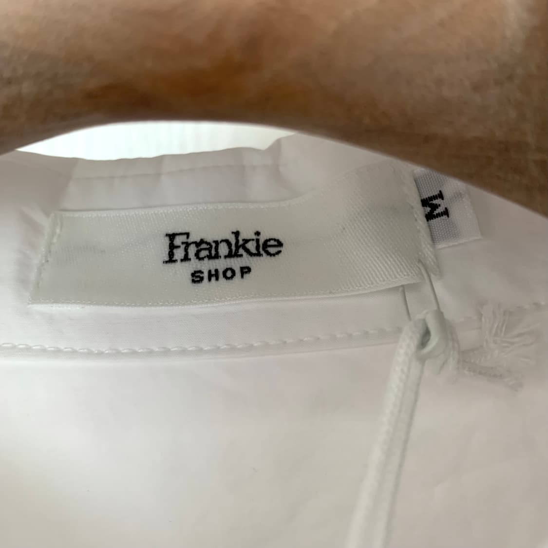 더 프랭키샵 lui 오가닉 코튼 화이트 셔츠 frankie shop 상품이미지4
