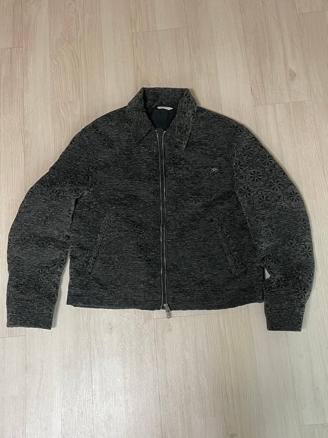 Zara_ 자카드 점퍼 텍스처 상품이미지4