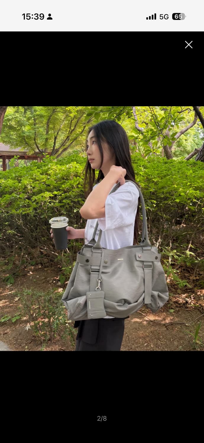 미세키서울 Pleats belted big bag and wallet G 상품이미지2