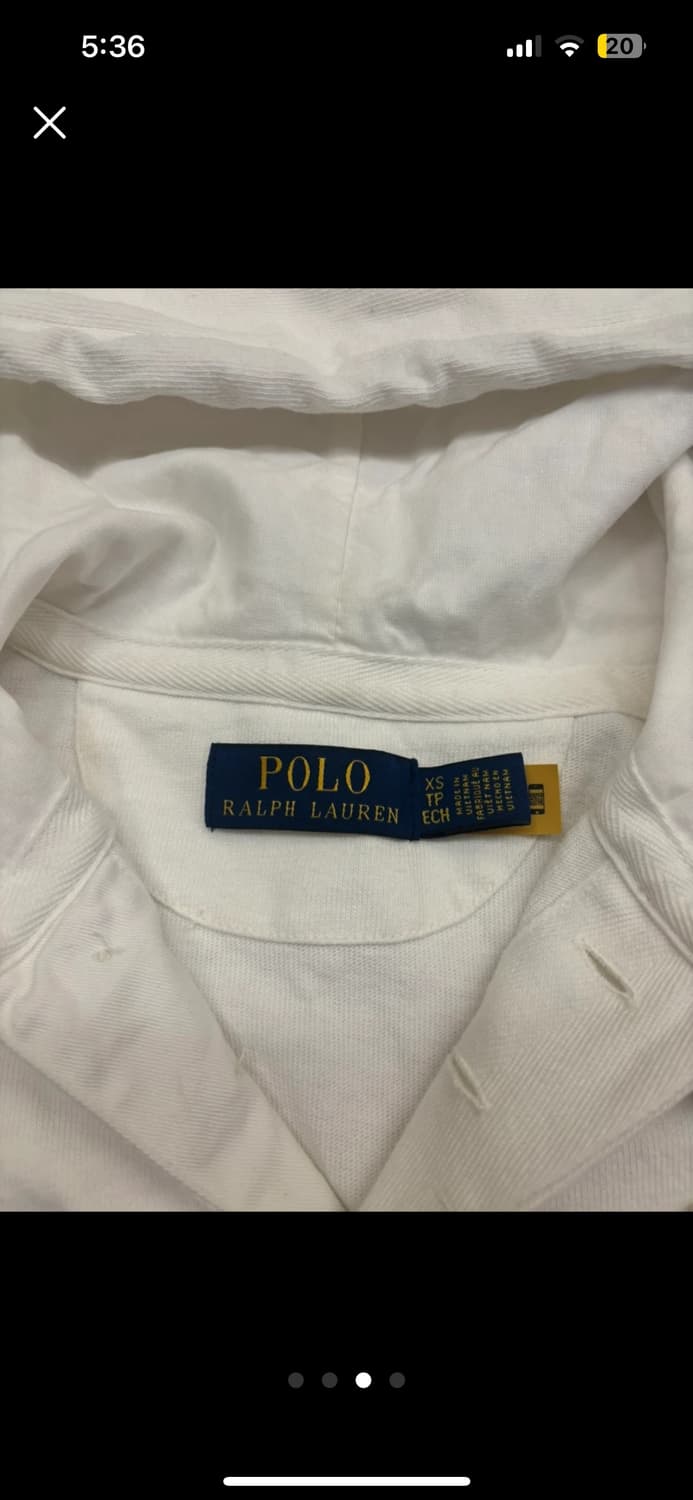 폴로 랄프로렌 베어 후드티 XS 상품이미지3