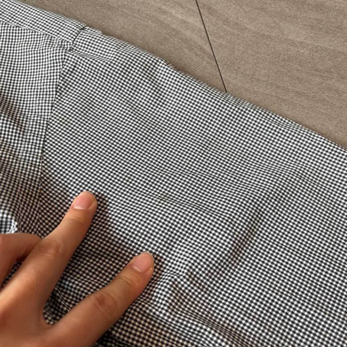 폴로 정품 클래식 로고 체크 셔츠 상품이미지8