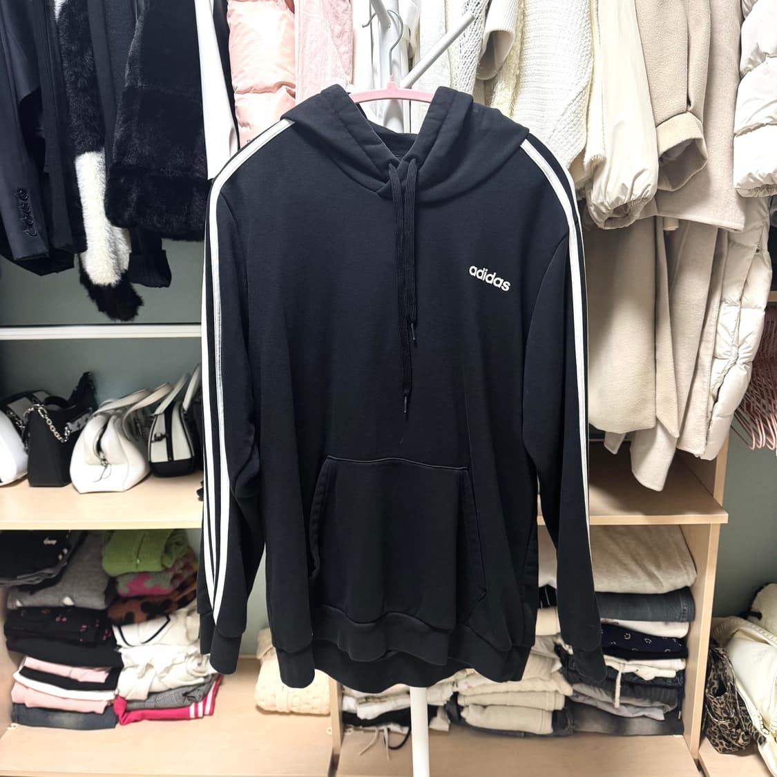 (3xl) 아디다스 파이어버드 삼선 후드티 상품이미지1