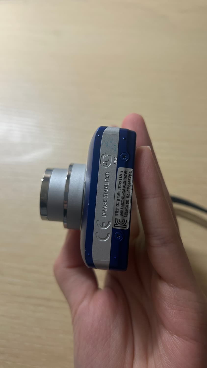 캐논 익서스 Canon IXUS 115 HS 블루 빈티지 디카 상품이미지4