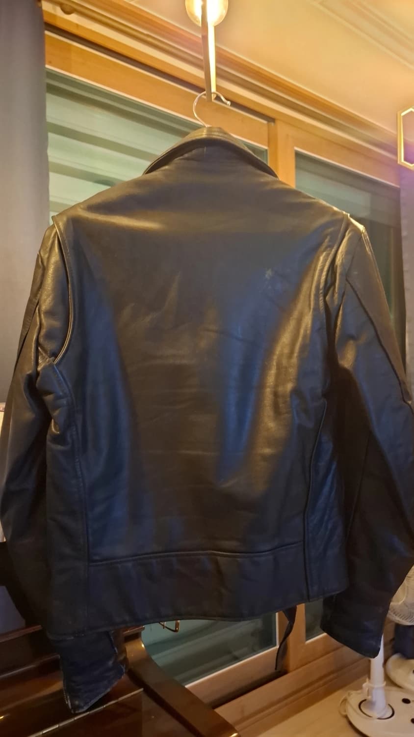 70s sears the leather shop 레더자켓 상품이미지2