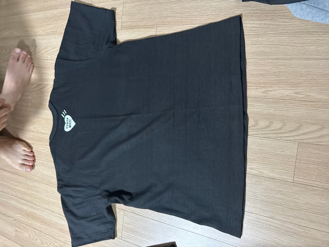 휴먼메이드 그래픽 티셔츠 블랙 L사이즈 상품이미지3