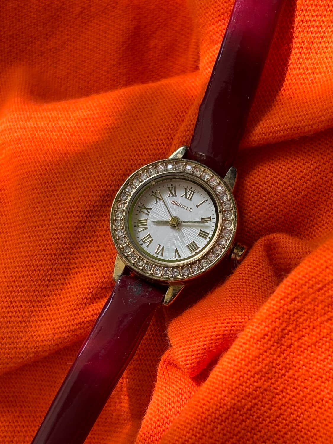 Vintages minigold leather watch 상품이미지1