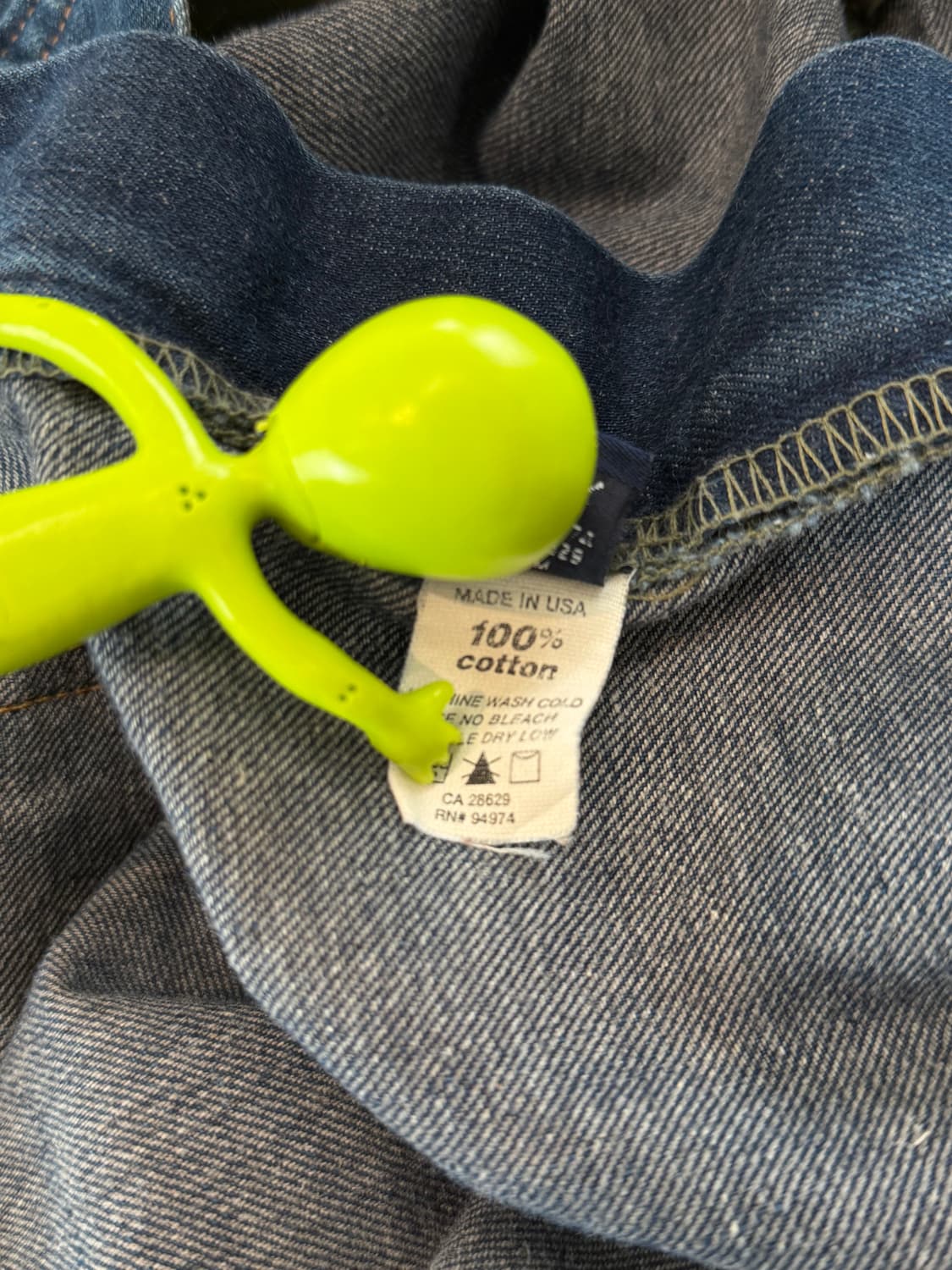 00s 올드 스투시 카펜터 데님 팬츠 상품이미지10