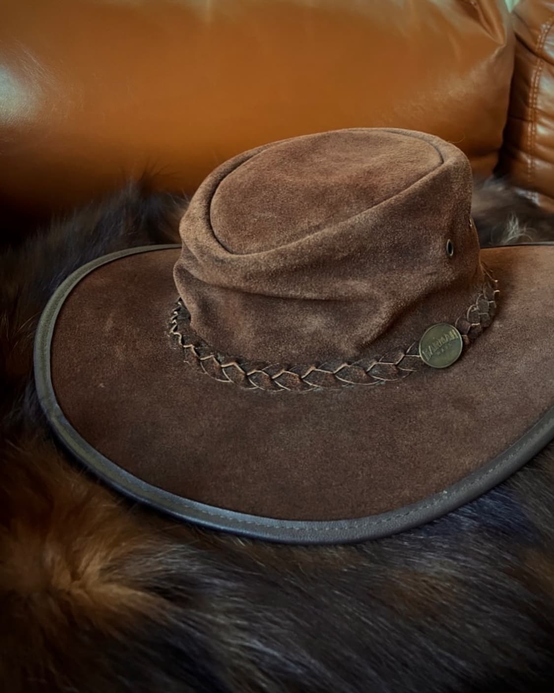 Balmah Hats Genuine Leather Pedora 상품이미지6