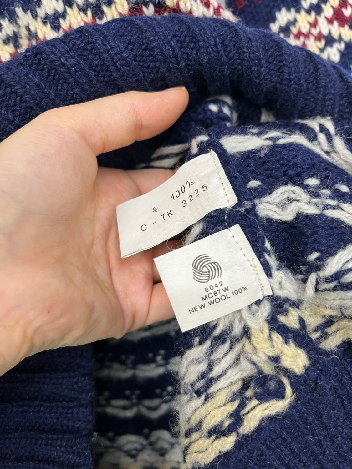  GO FORD 노르딕 니트 상품이미지10