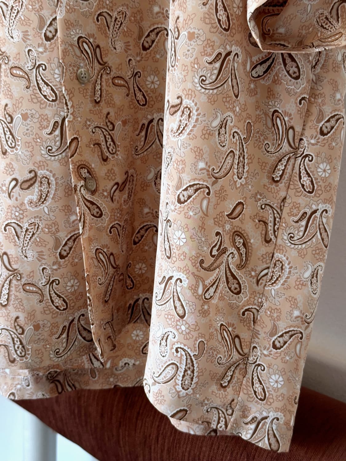 Light fabric design pattern H/S shirt 상품이미지4