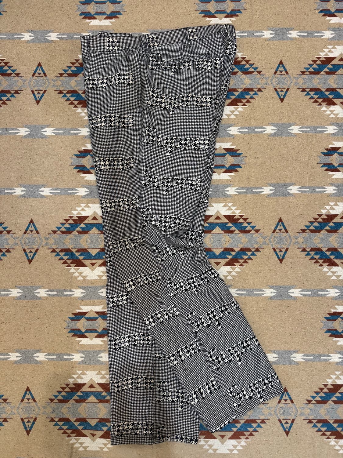 [36] 슈프림 워크팬츠 블랙 하운드 투스 상품이미지7