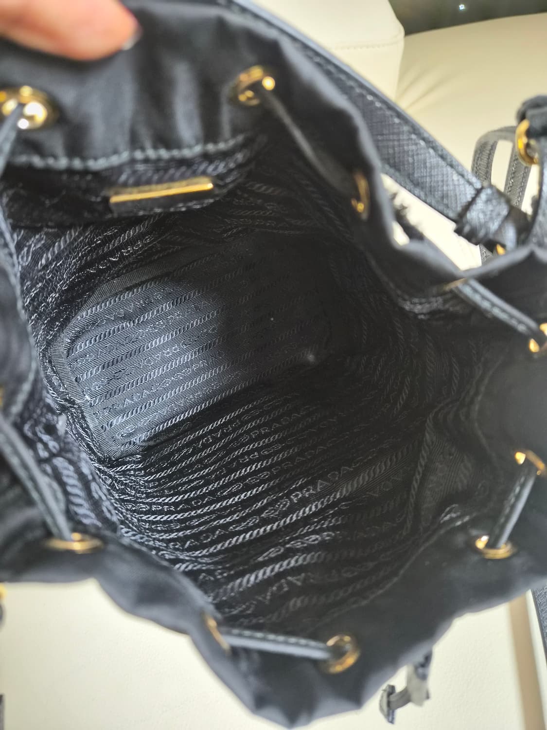 프라다정품 버킷백  상품이미지6