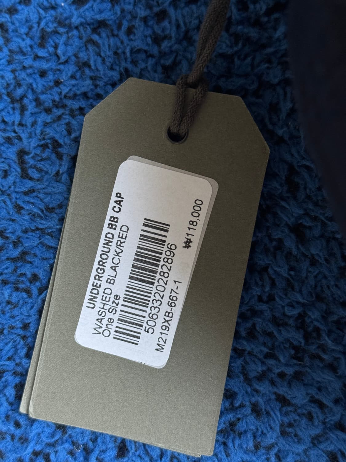 올세인츠 언더그라운드 베이스볼 캡 상품이미지3