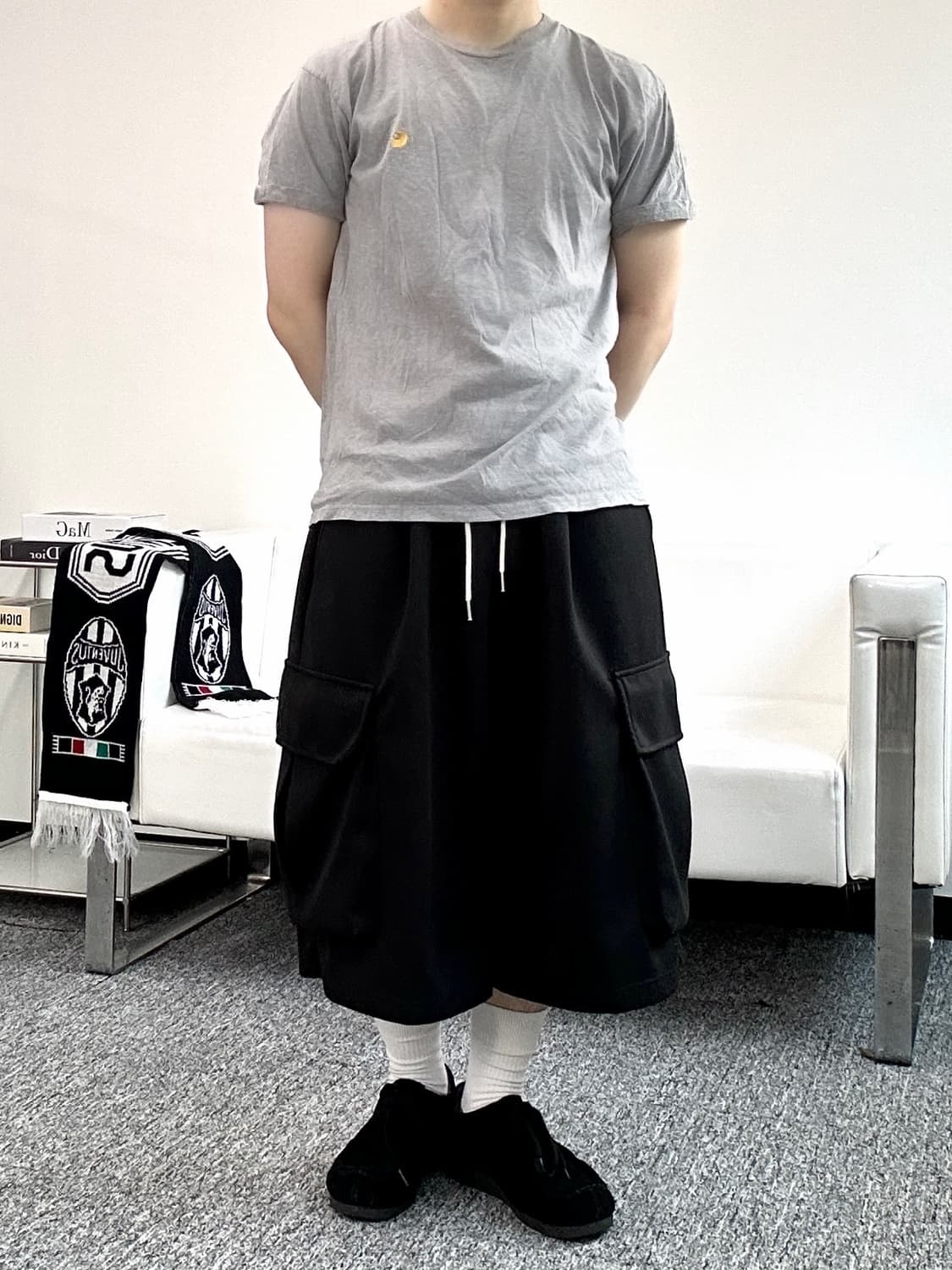 칼하트 wip 체이스 코튼 반팔 티셔츠 M  상품이미지4
