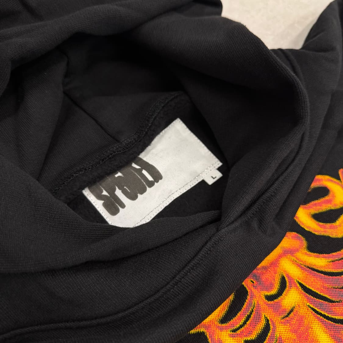 Sp5der 스파이더 후드 블랙 상품이미지4