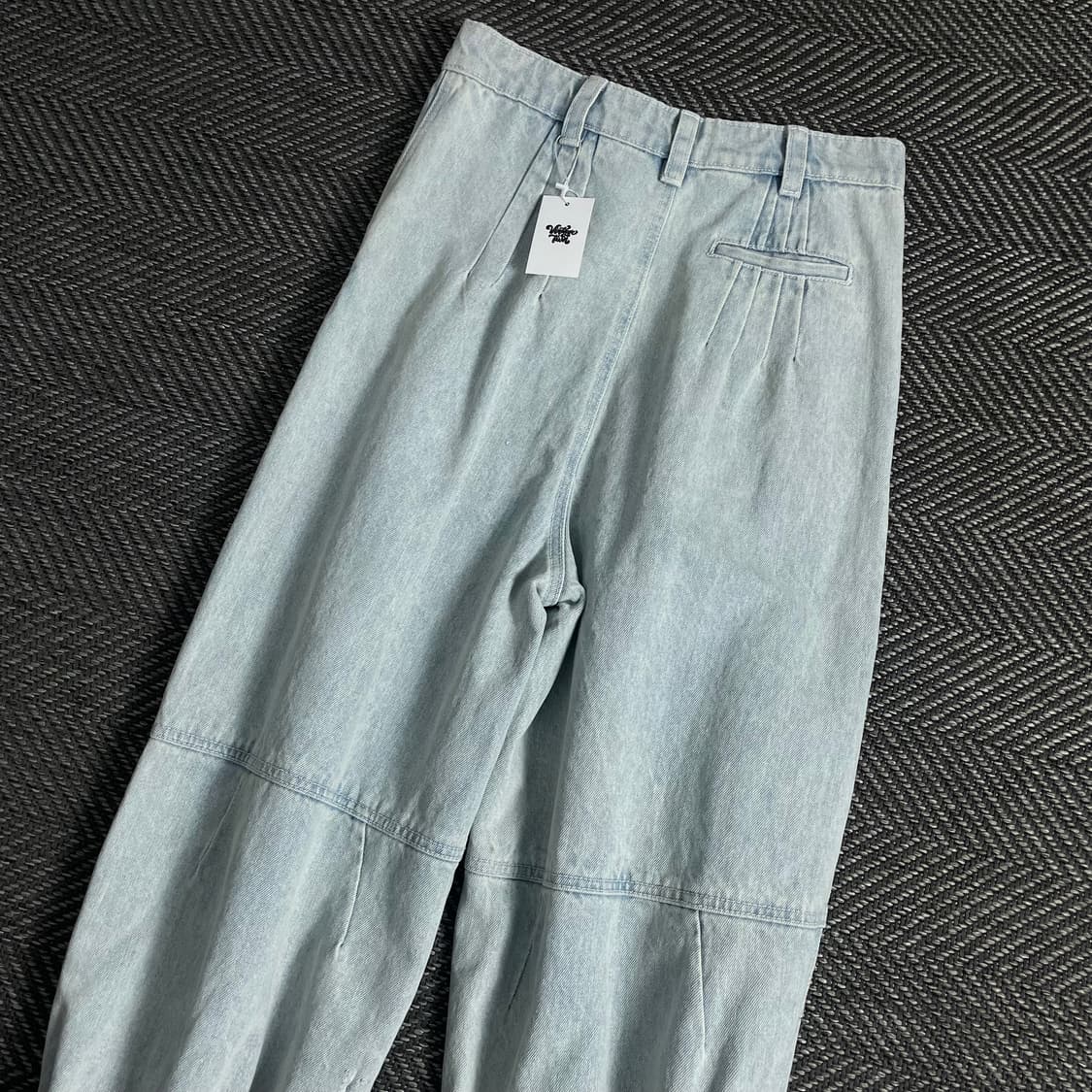 빈지티 버클 디테일 데님 퍼티그 팬츠y 3523 상품이미지5