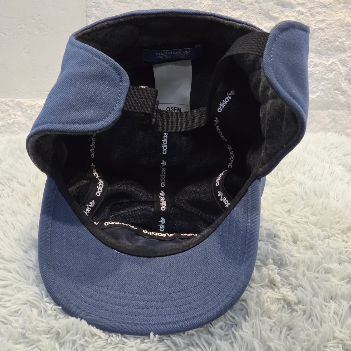 L9-1:아디다스 오리지널스 귀달이 윈터캡 블루(머리둘레 56-59cm) 상품이미지6
