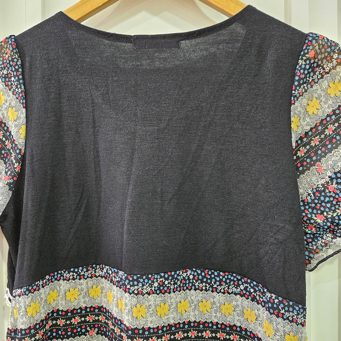 플라워 패턴 반팔 원피스 상품이미지6