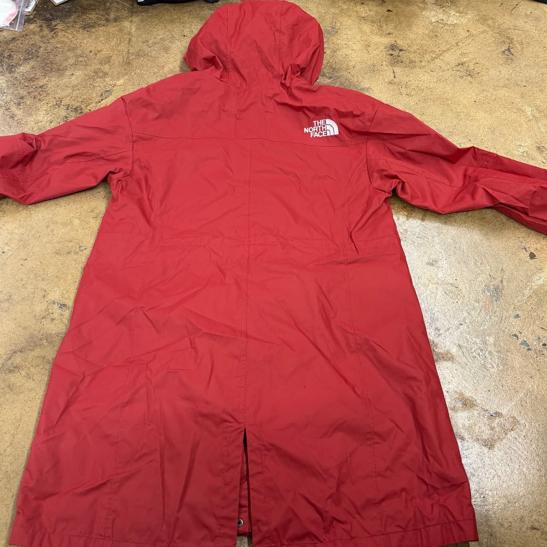 [정품/S] 노스페이스 드라이벤트 후드 바람막이 레드 b10 상품이미지4