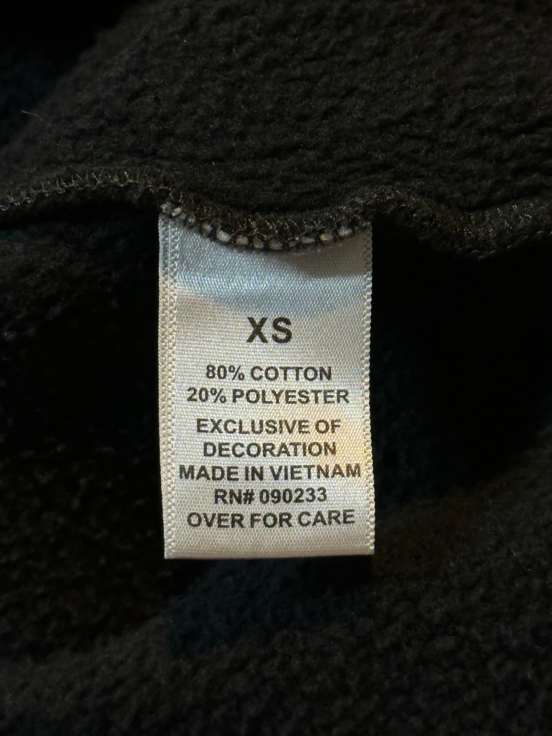 피어오브갓 에센셜 백로고 후드티 블랙 상품이미지7