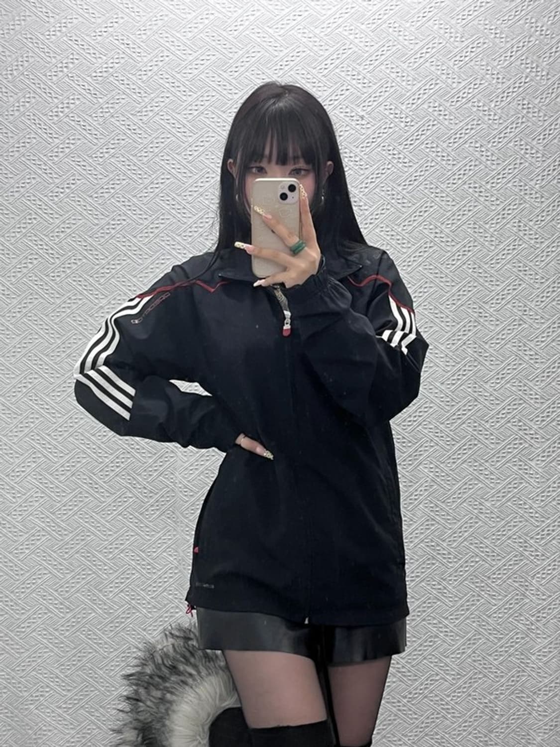 아디다스 레트로 프레데터 클리마쿨 바람막이 자켓 90 C09697 상품이미지2