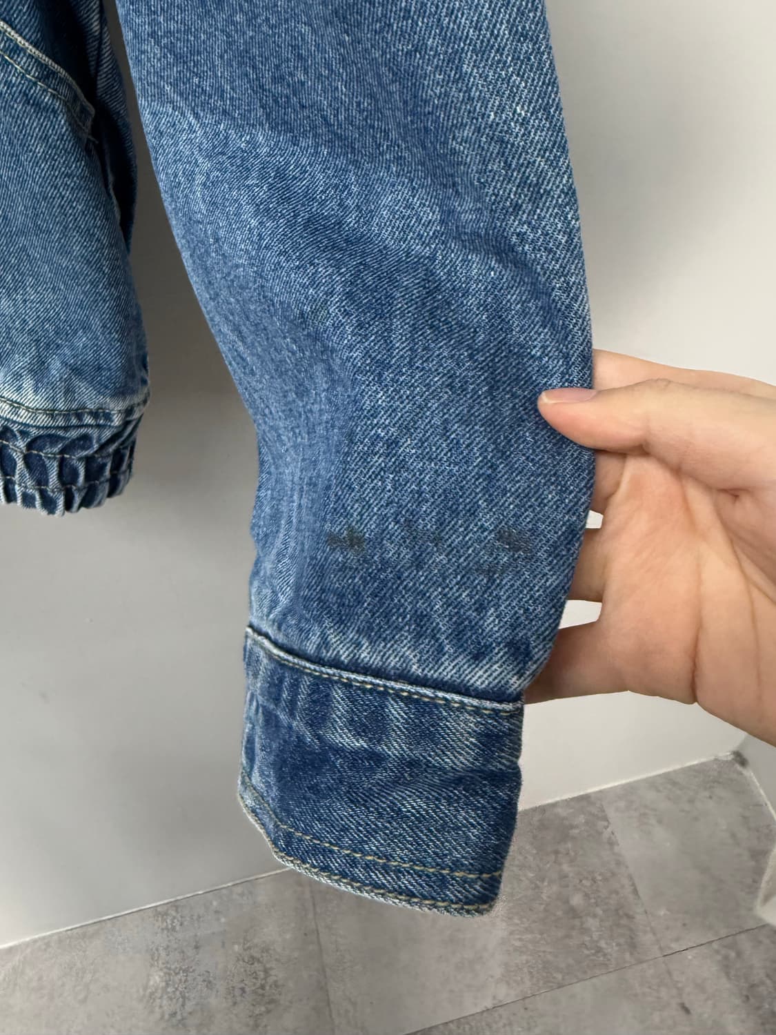 빈티지 올드스쿨 오버 데님 자켓 H1429 상품이미지7