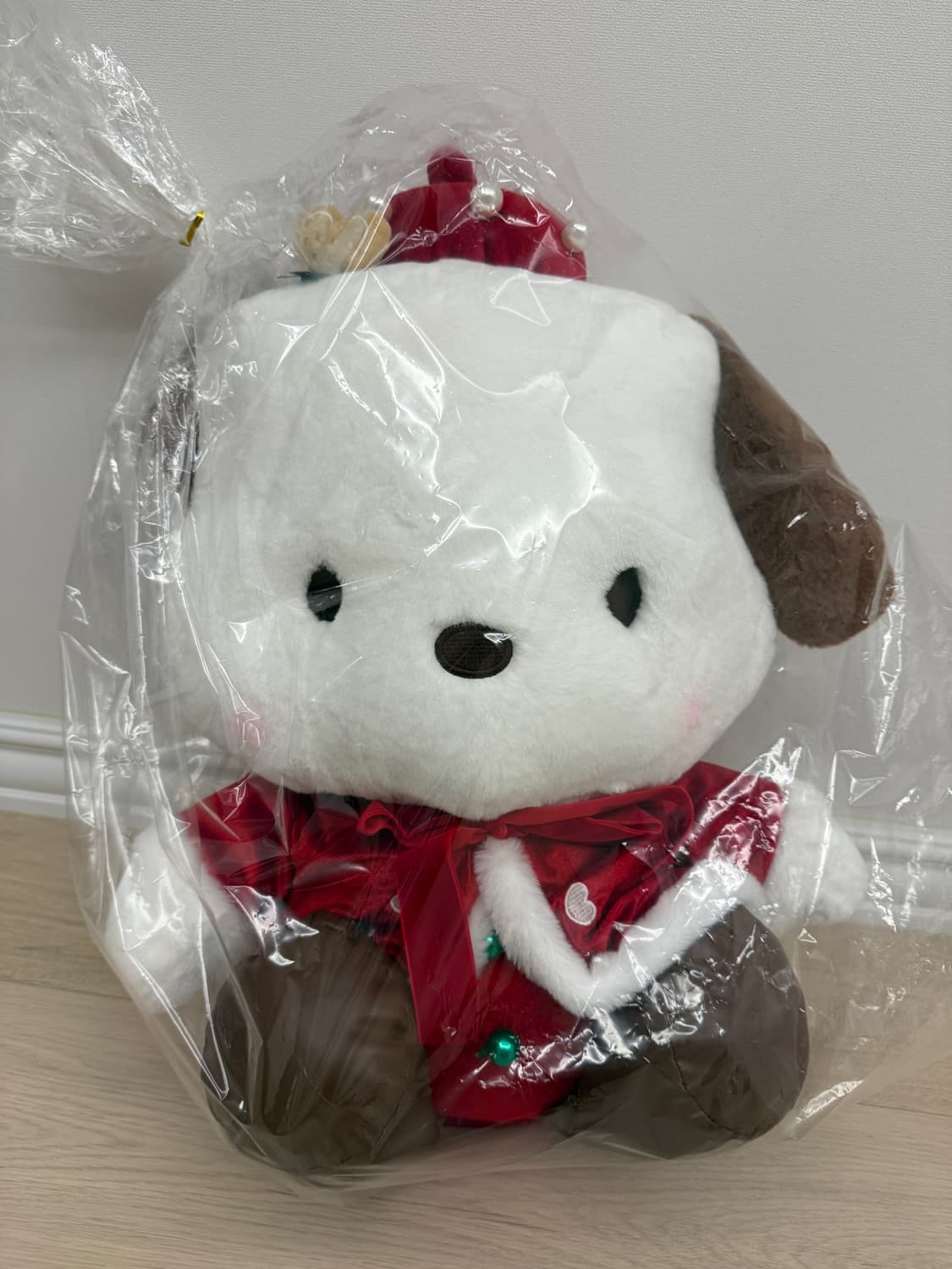 산리오 스위트 홀리데이 팝업 대형 봉제인형 포차코 미개봉 새상품 상품이미지1