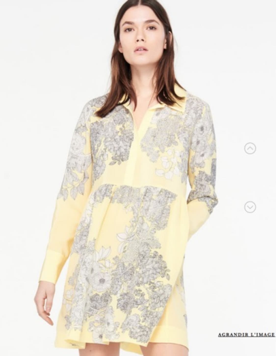 산드로 플라워 원피스  상품이미지1