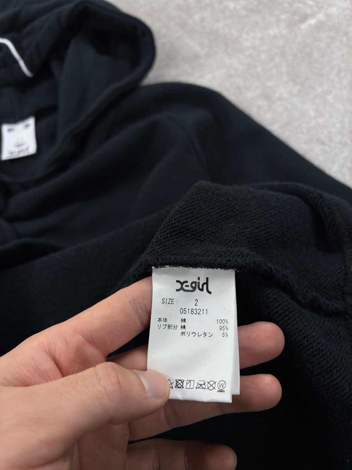 X-girl Hoodie  상품이미지4