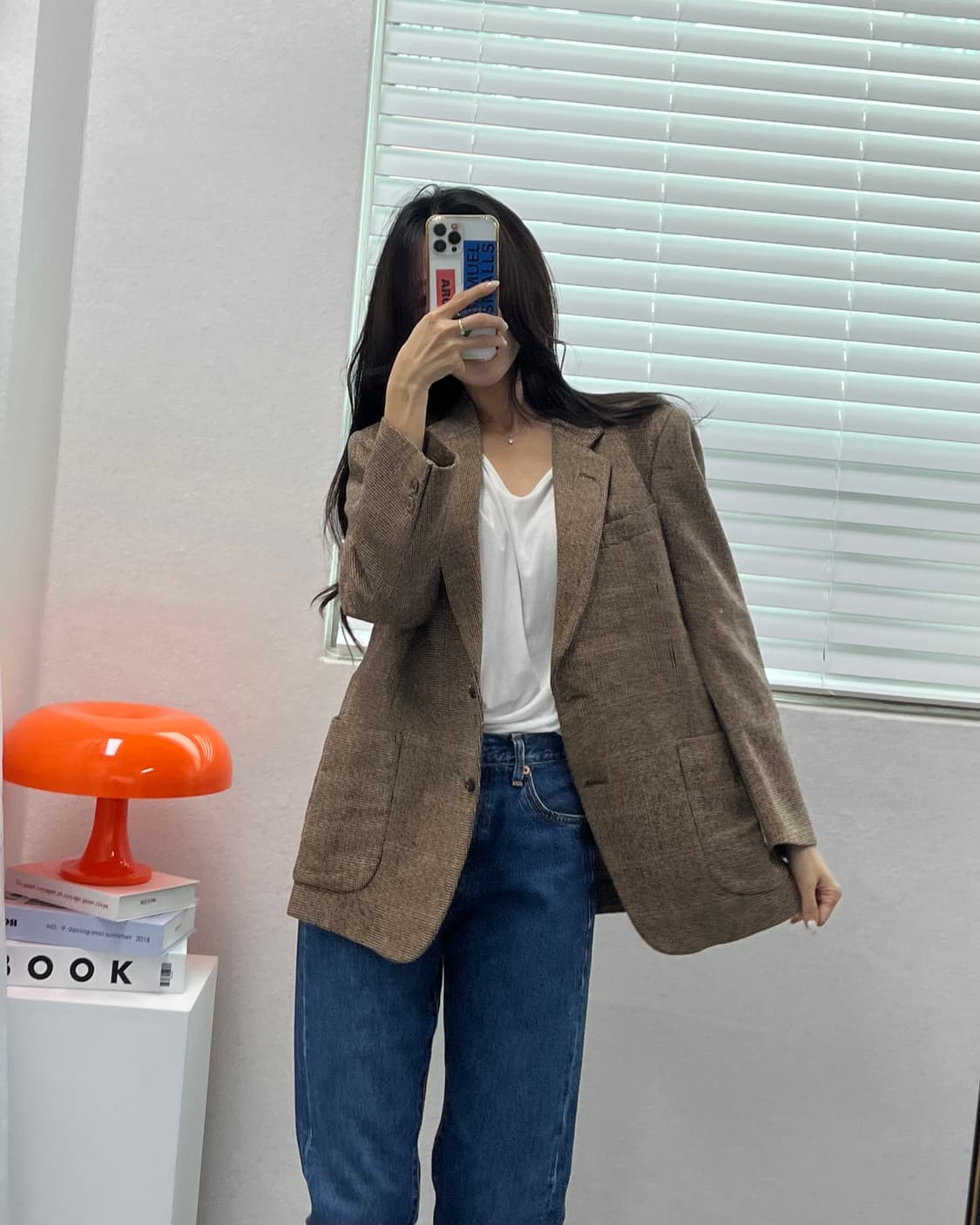 (L)빈티지 울 블레이져-M1405 상품이미지6