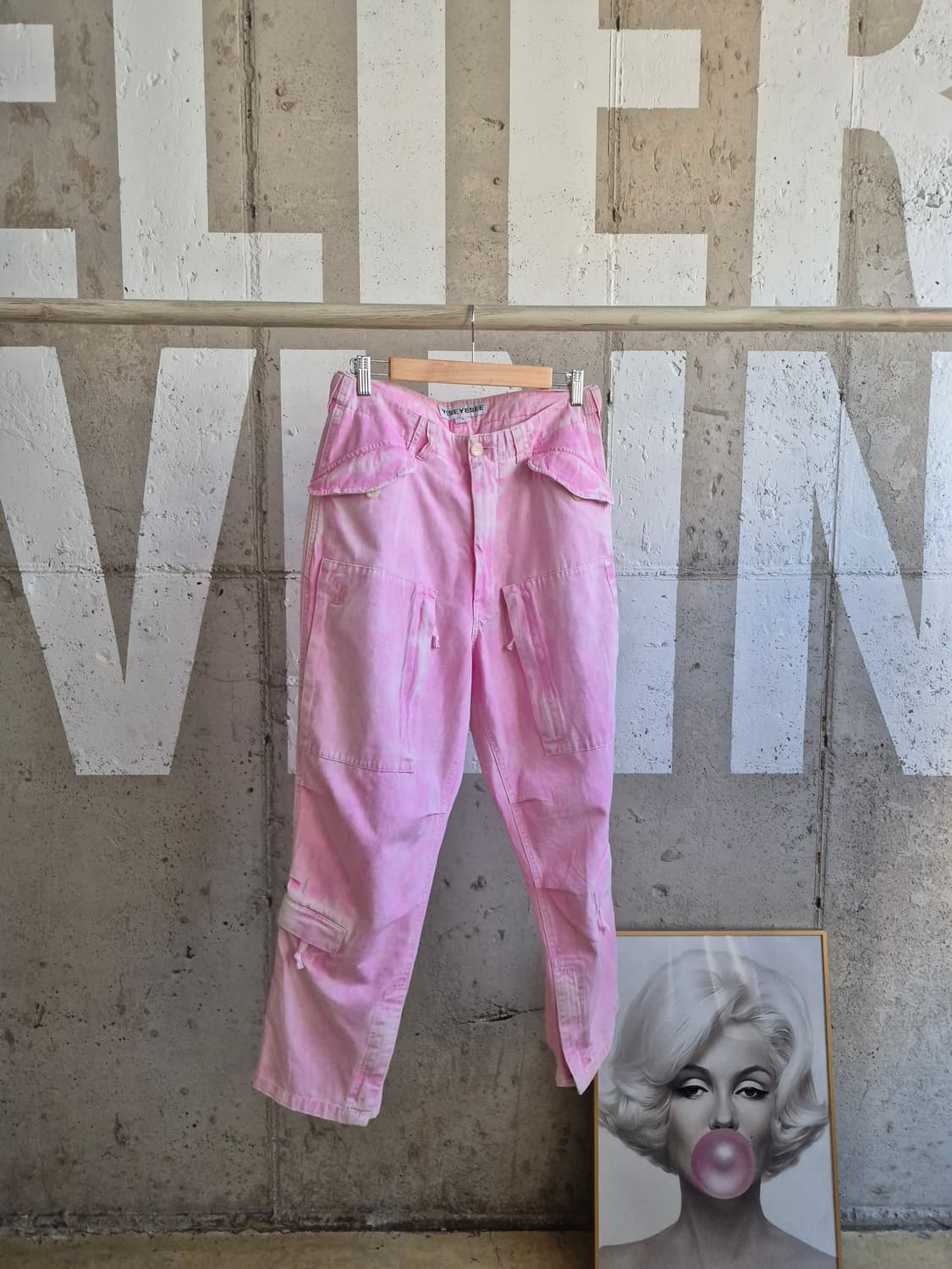 예스아이씨 블리치드 에비에이터 팬츠 상품이미지2