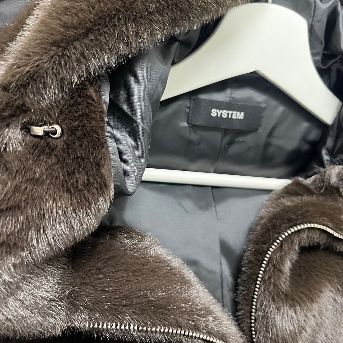 [한섬] 25FW 시스템 퍼 후드 자켓 상품이미지5