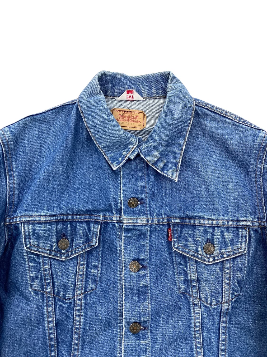 90‘s 리바이스 71557 Big E 데님 자켓 상품이미지3