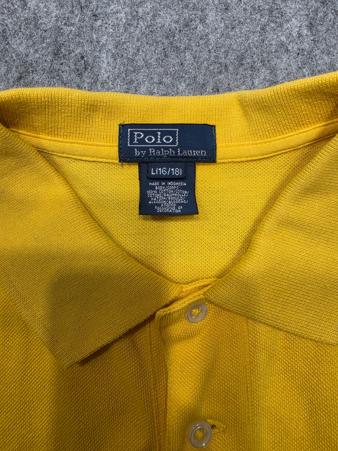 폴로 랄프로렌 pk 카라 긴팔티 보이즈L 상품이미지5