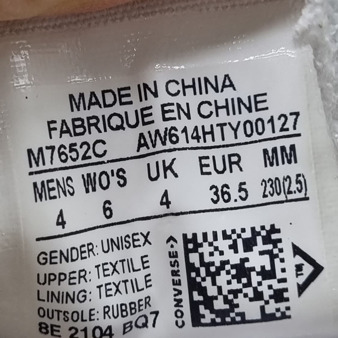 컨버스 올스타 화이트 여성스니커즈230  상품이미지6