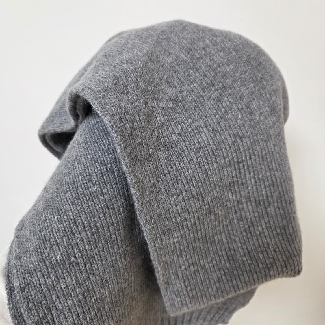 와이케이 돌핀 니트 머플러 그레이 상품이미지6