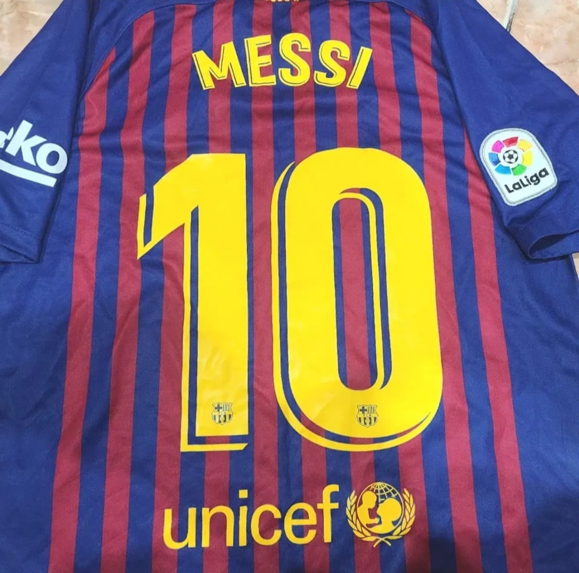 나이키 18 19 FC 바르셀로나 올드레플 축구져지 상품이미지6