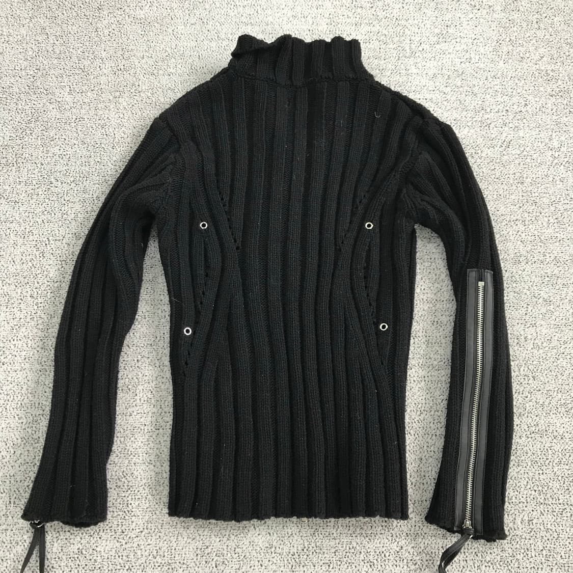 나체 니트집업 상품이미지3