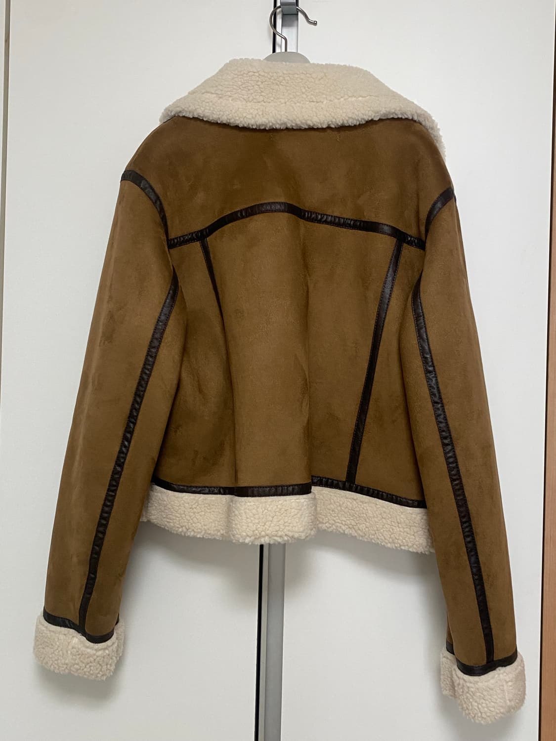 자라 스웨이드 무스탕 자켓 상품이미지2