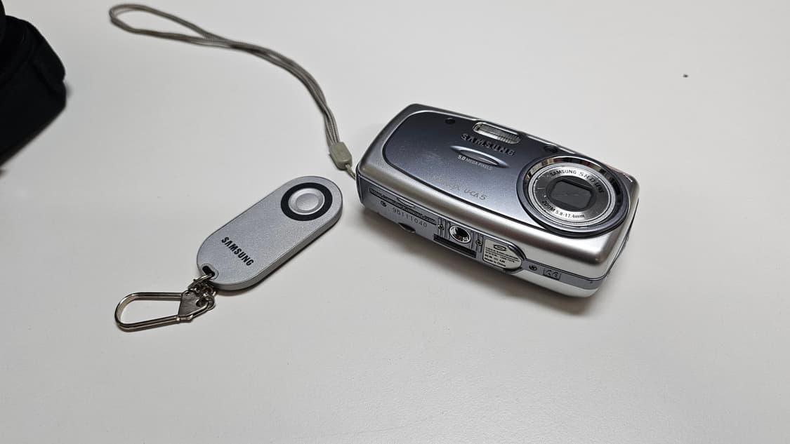 작례O 리모컨 있음 삼성 케녹스 u ca5 디지털카메라 빈티지 디카 상품이미지8